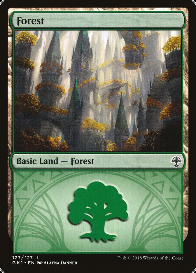 Forêt (127) [Guildes de Ravnica Kit de guilde]