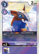 Tapirmon [BT2-070] (Official Tournament Pack Vol.8) [Promocionales del Lanzamiento del Booster Especial]