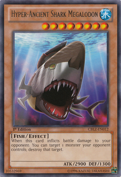 Mégalodon Requin Hyper-Antique [CBLZ-FR012] Rare