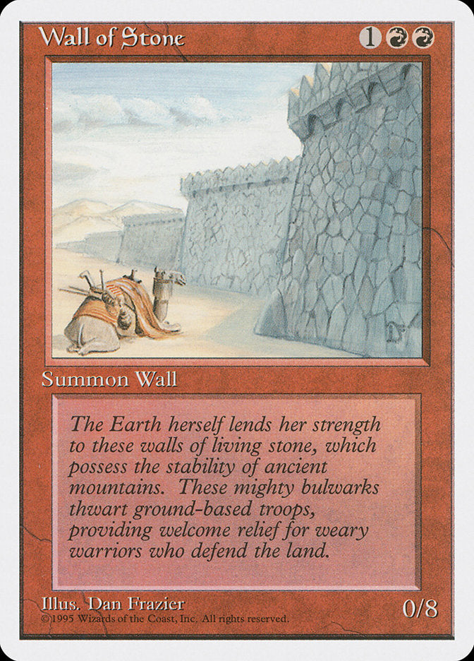 Mur de pierre [Quatrième édition]