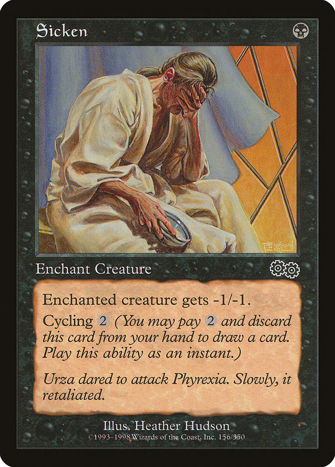 Rendre malade [Saga d'Urza]