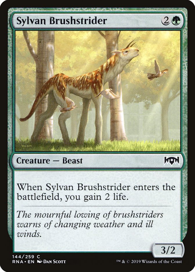 Fouleur des brosses sylvain [Allégeance de Ravnica]