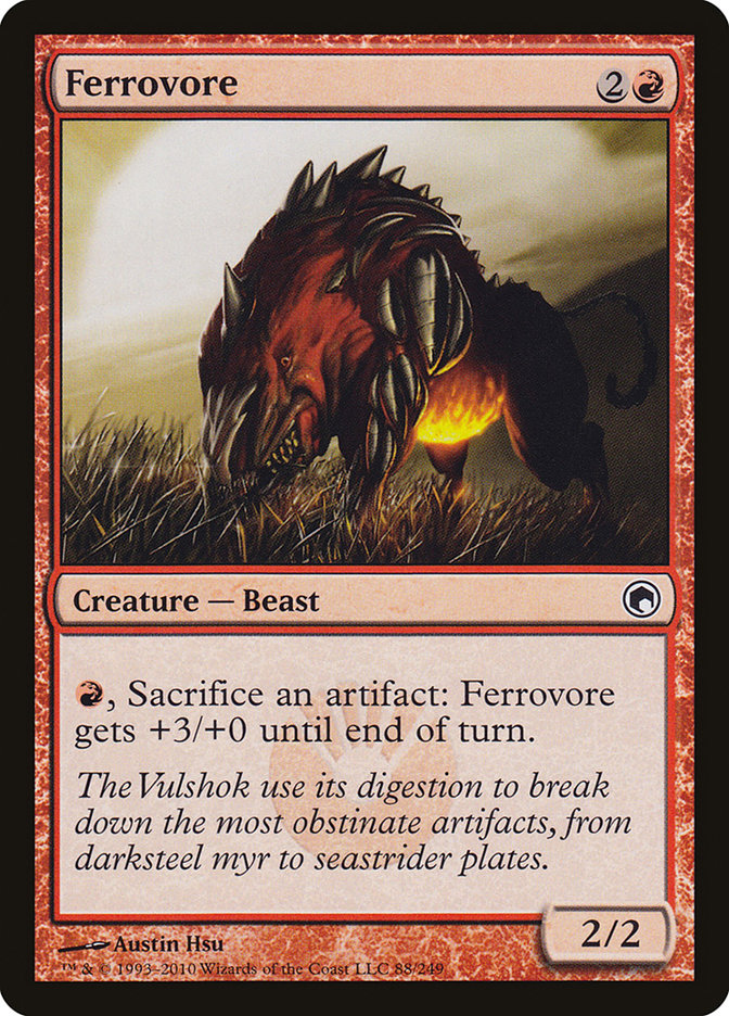 Ferrovore [Cicatrices de Mirrodin]