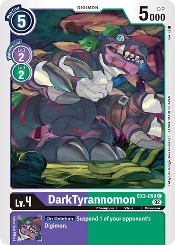 DarkTyrannomon [EX3-059] [Rugido dracónico]