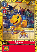 Agumon [P-001] (Juego de cartas del 2.º aniversario) [Cartas promocionales]