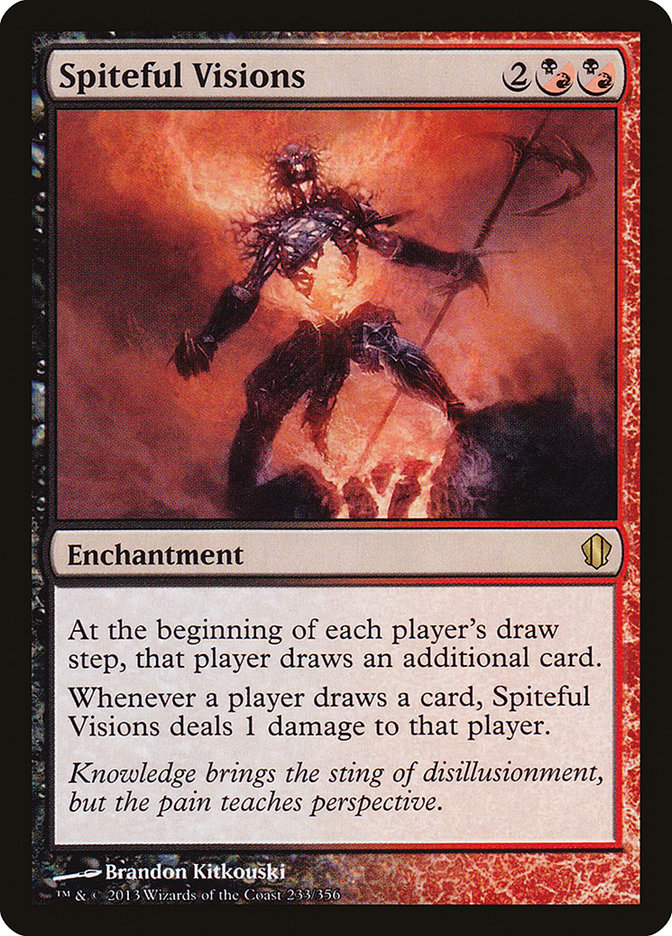 Visions malveillantes [Commander 2013]