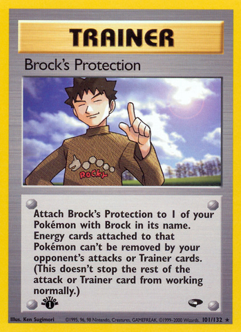 Protección de Brock (101/132) [Desafío de Gimnasio 1ª Edición]