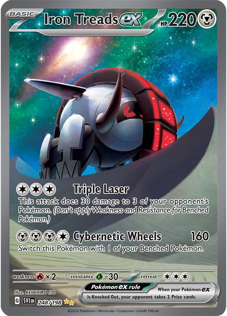 Ferropúas ex (248/198) [Escarlata y Púrpura: Set Base]