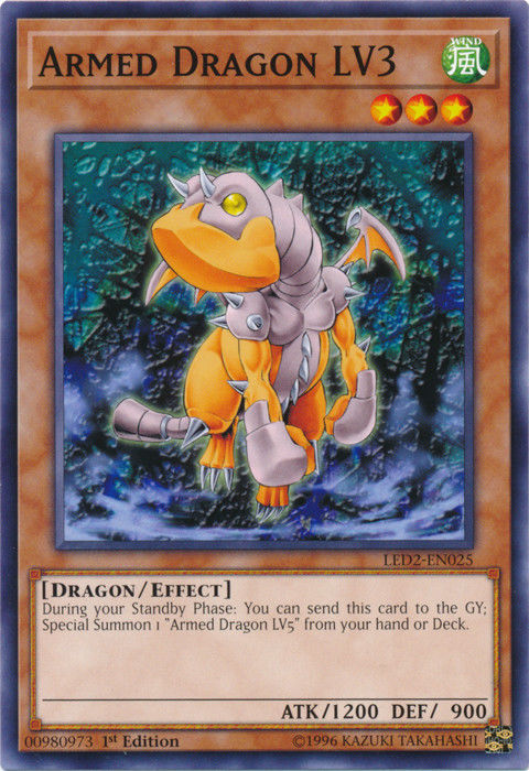 Dragón Armado LV3 [LED2-EN025] Común