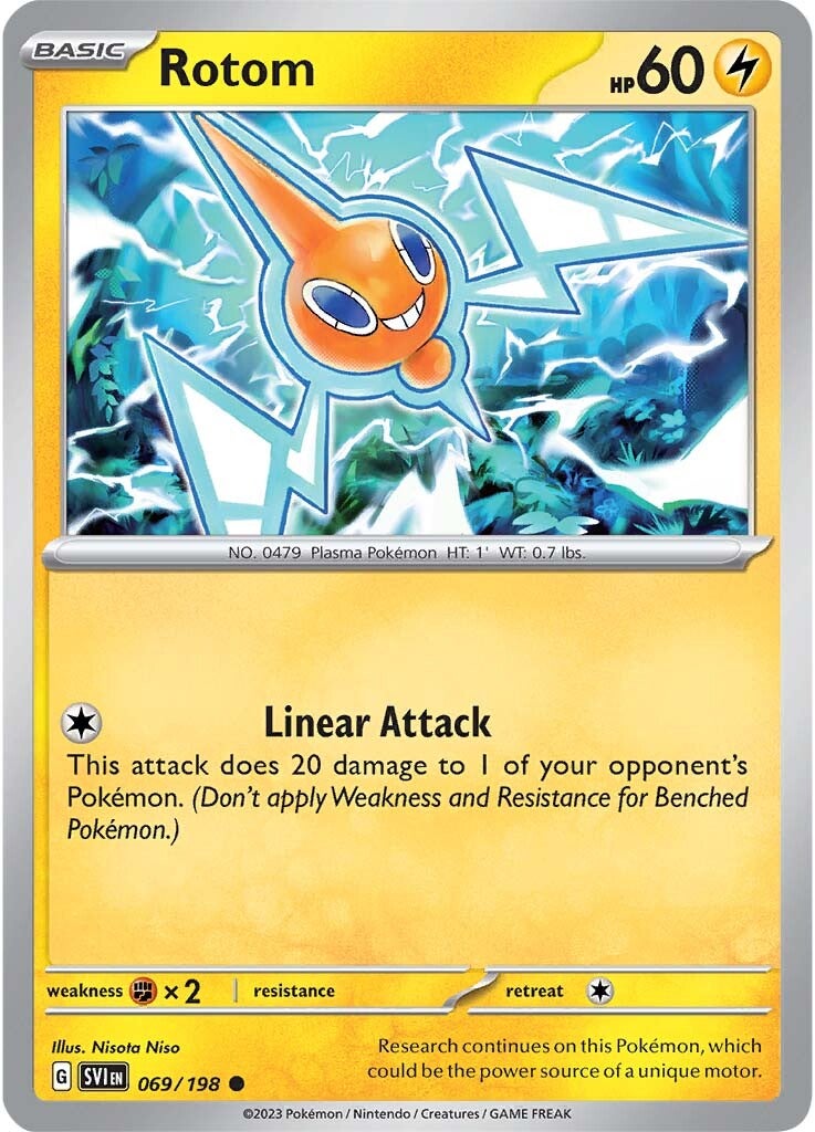 Rotom (069/198) [Escarlata y Púrpura: Set Base]