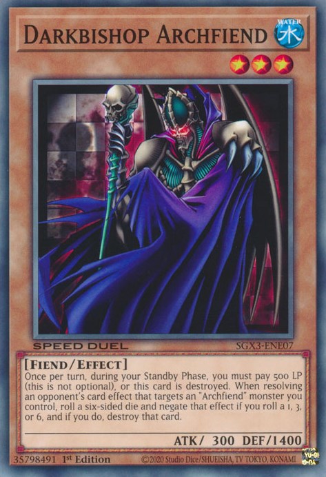 Archidemonio Obisposcuro [SGX3-ENE07] Común