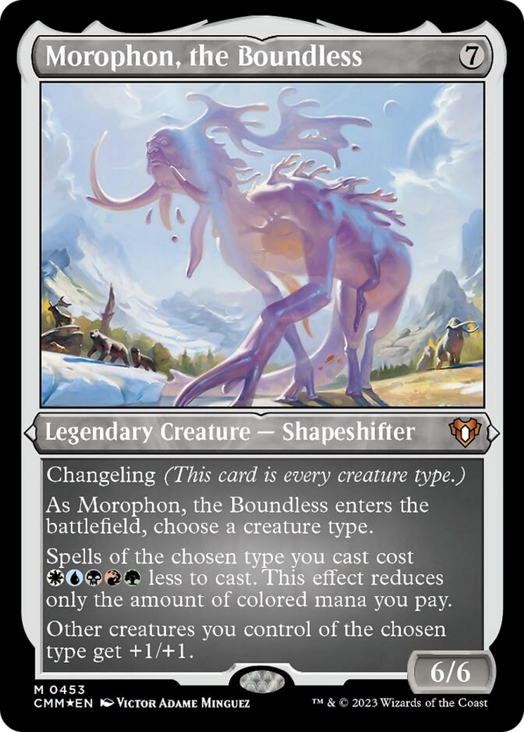 Morophon, l'Immuable (Gravure à l'acide) [Commander Masters]