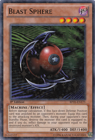 Blast Sphere [BP01-EN175] Rara Starfoil