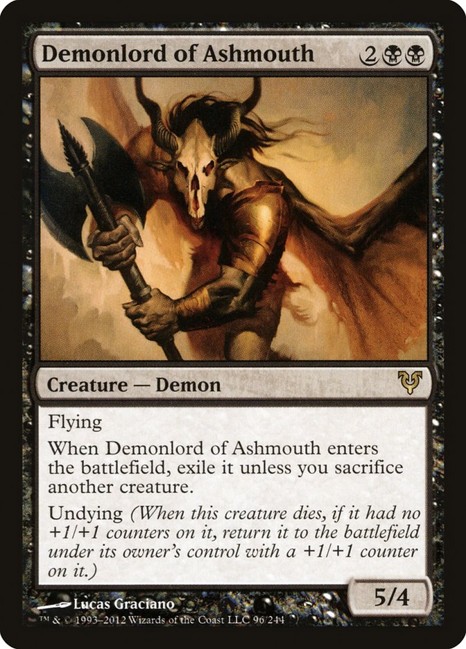 Démon de Cendrembouche [Avacyn Ressuscité]