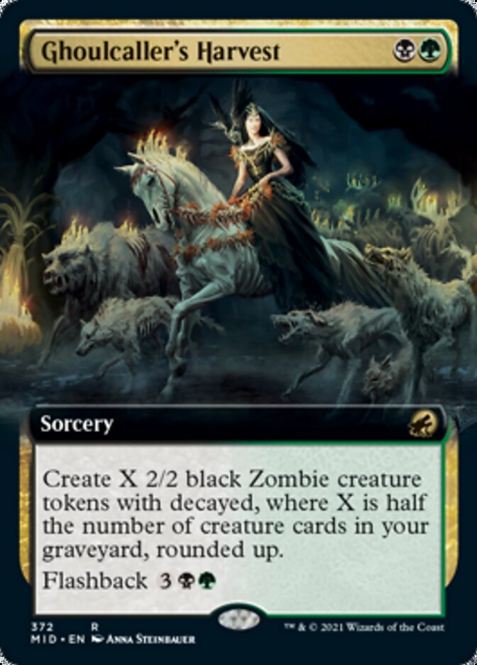La Récolte du Porte-Goule (Extended Art) [Innistrad: Chasse de Minuit]