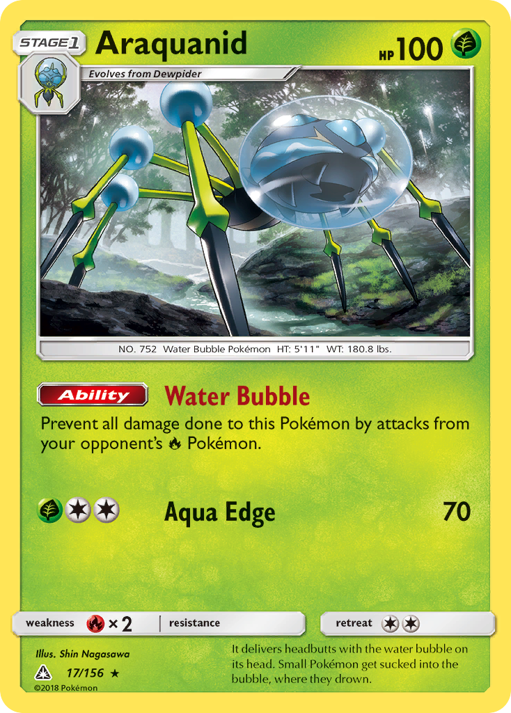 Araquanid (17/156) [Soleil et Lune : Ultra-Prisme]