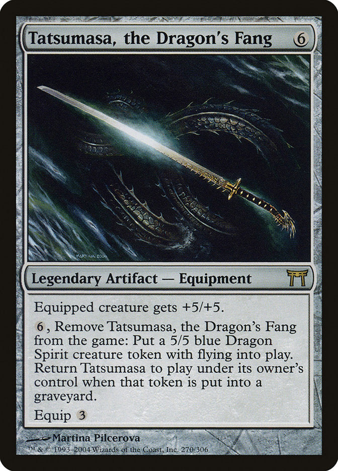 Tatsumasa, el Colmillo del Dragón [Campeones de Kamigawa]