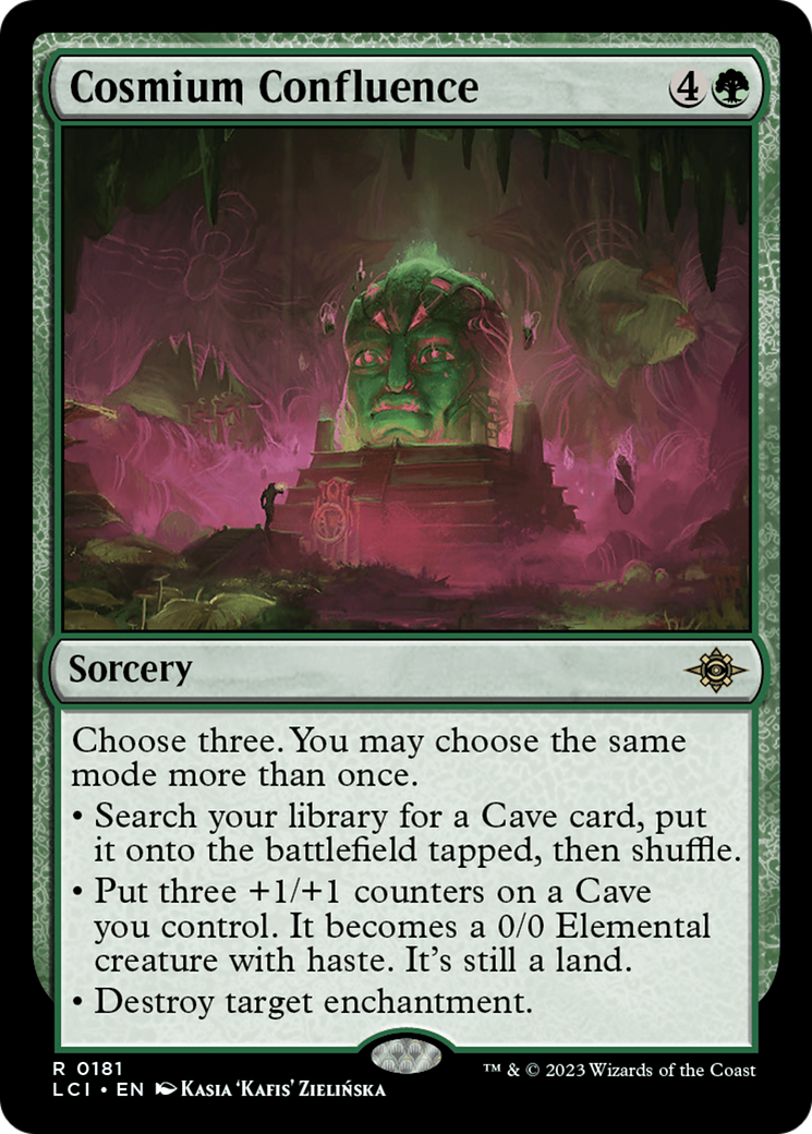 Confluencia de cosmíum [Las cavernas perdidas de Ixalan]