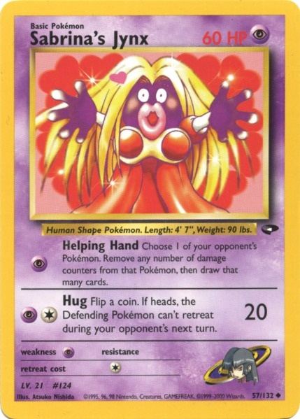 Lippoutou de Sabrina (57/132) [Gym Challenge Unlimited]