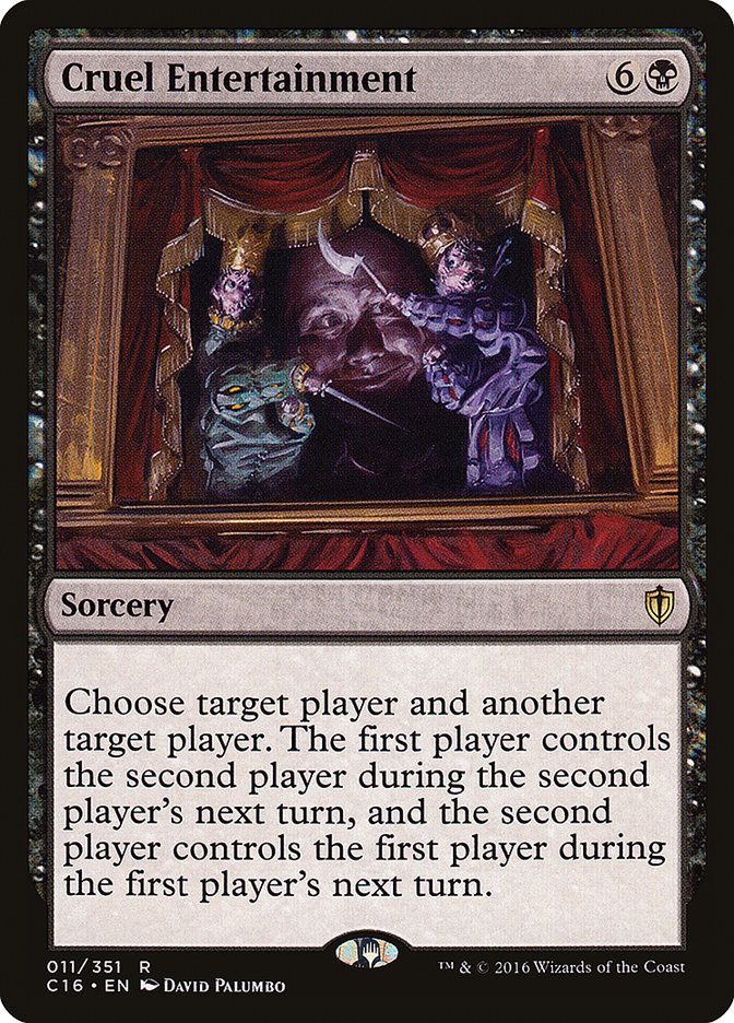 Divertissement cruel [Commander 2016]
