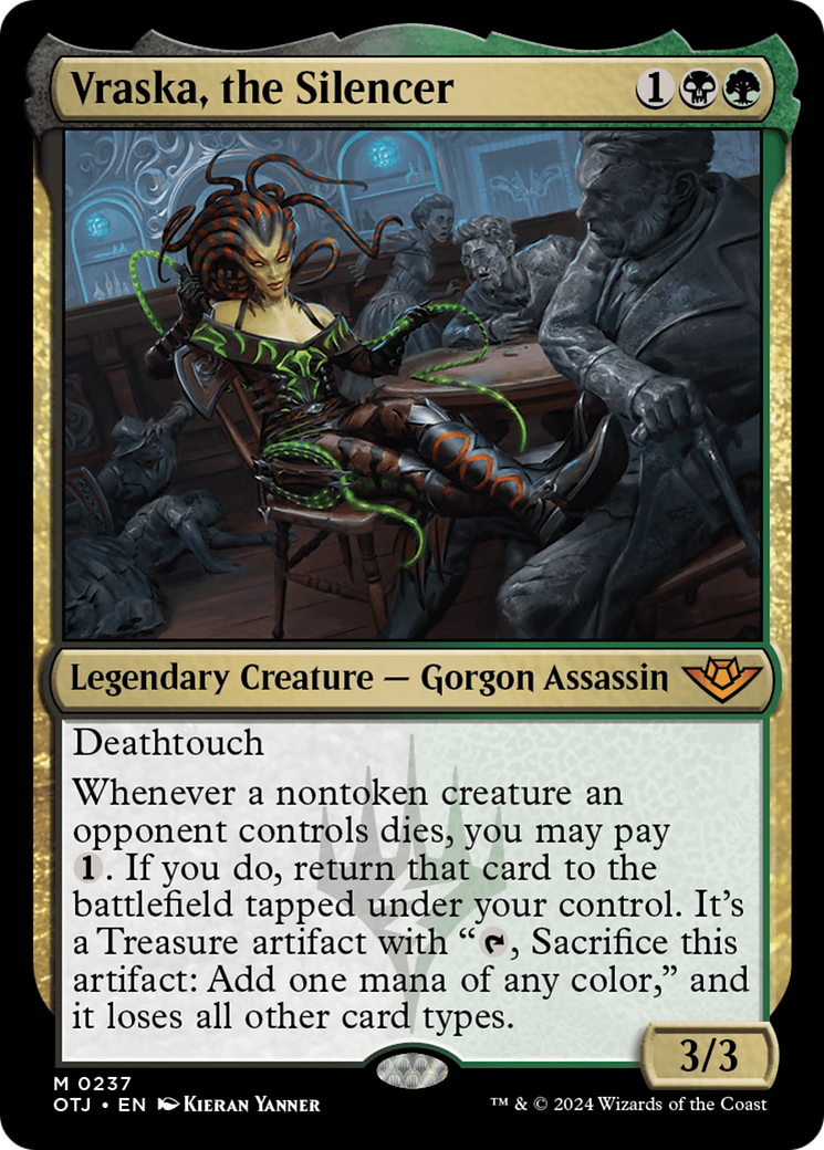 Vraska, la silencieuse [Hors-la-loi de Croisetonnerre]