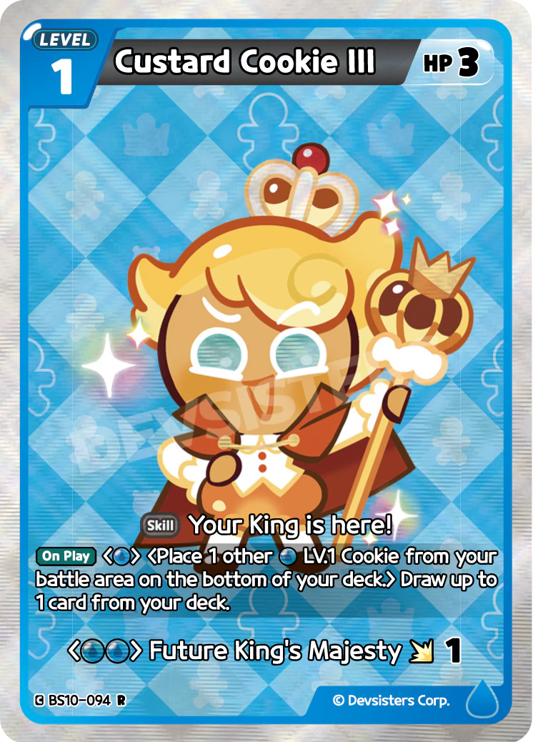 Image for Custard Cookie III (BS10-094) (BS10) - CookieRun: Braverse TCG