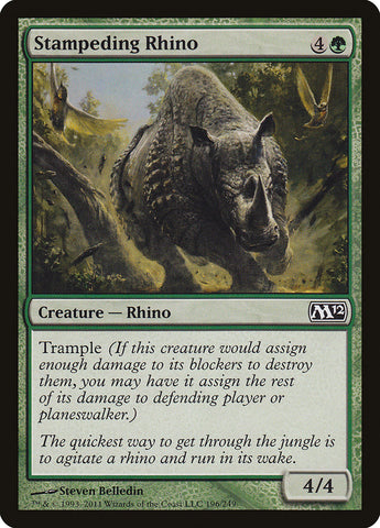 Rinoceronte en Estampida [Magic 2012]