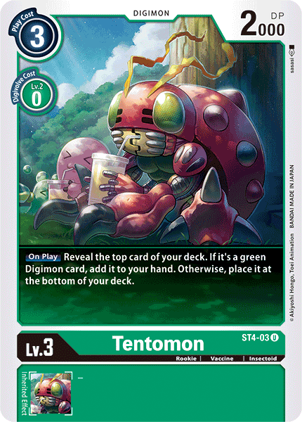 Tentomon [ST4-03] [Mazo de Inicio: Giga Verde]