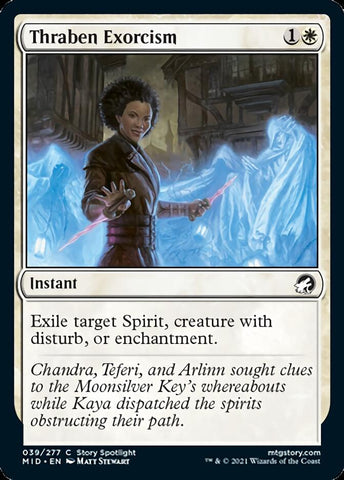 Exorcisme de Thraben [Innistrad : Chasse de minuit]