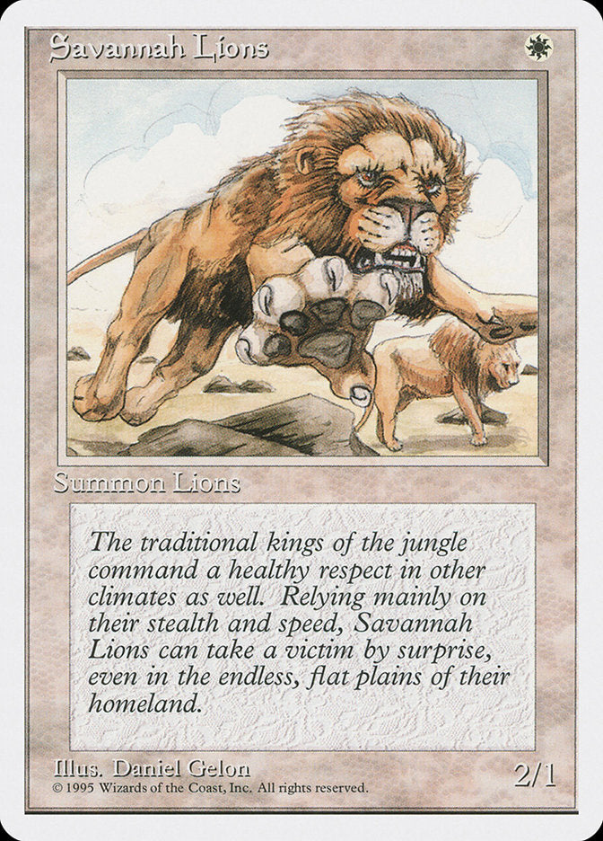 Leones de Savannah [Cuarta Edición]