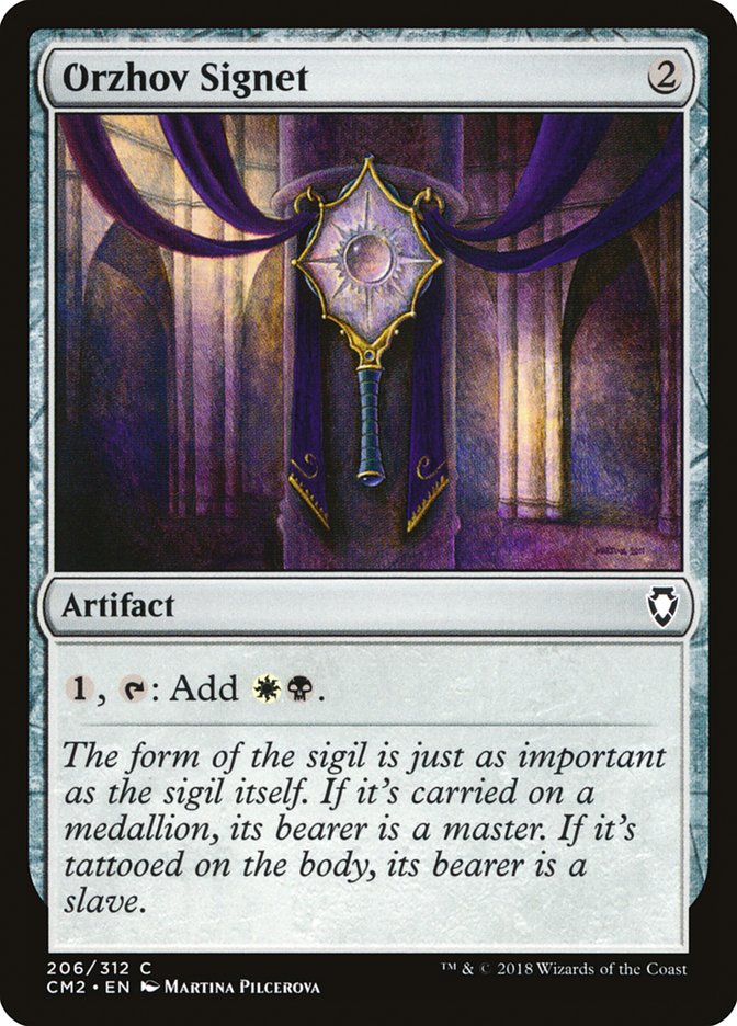 Cachet d'Orzhov [Anthologie Commander Volume II]