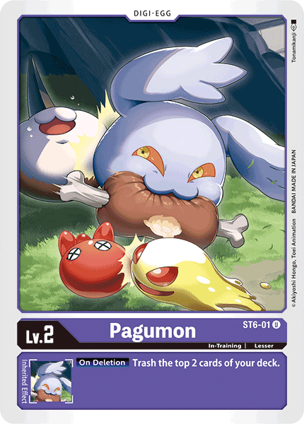 Pagumon [ST6-01] [Mazo de Inicio: Violeta Venenoso]