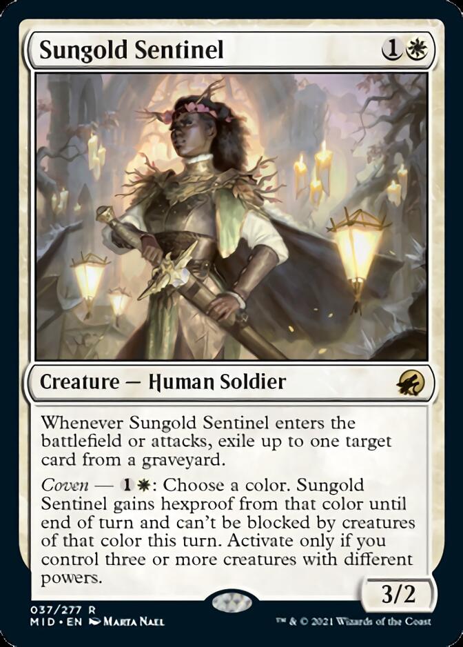 Sentinelle dorée [Innistrad : Chasse de minuit]