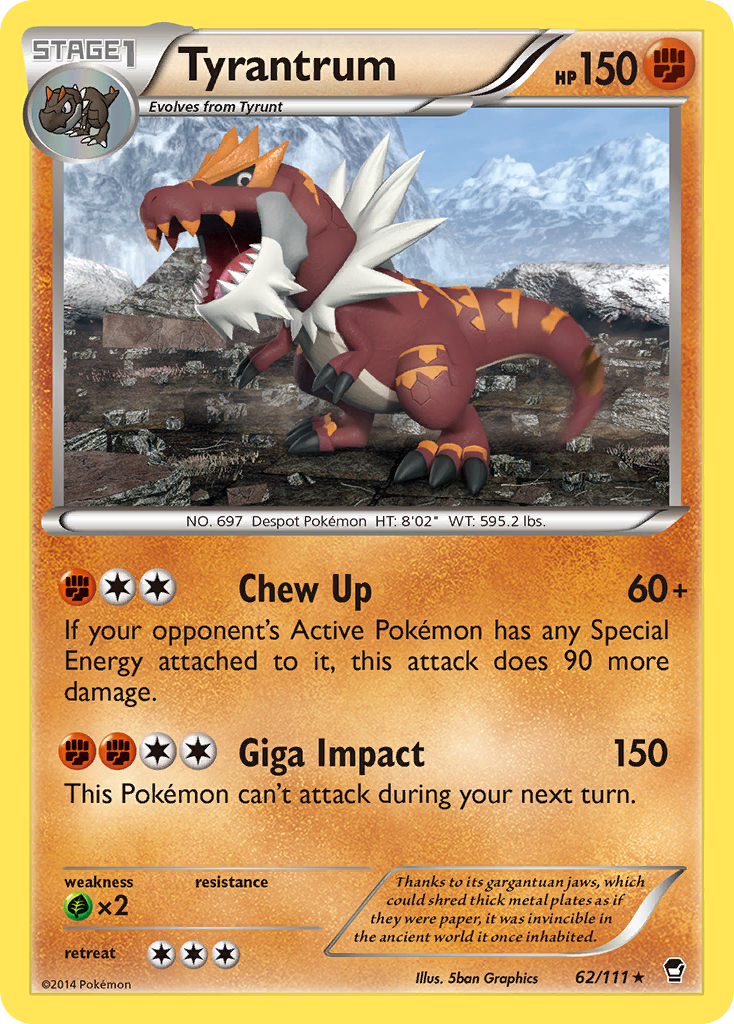 Rexillius (62/111) [XY: Poings Furieux]