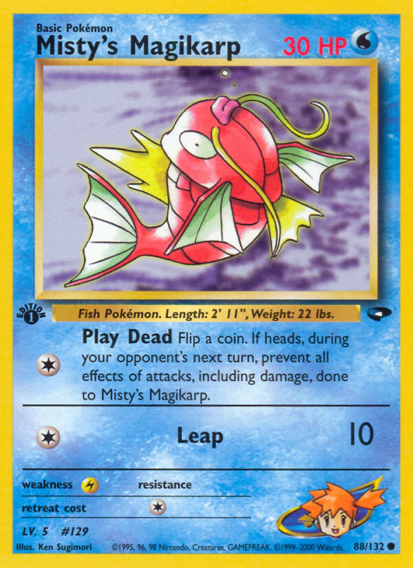 Magikarp de Misty (88/132) [Desafío de Gimnasio 1ª Edición]
