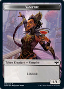 Humain (001) // Vampire (016) Jeton recto-verso [Innistrad : Noces écarlates jetons]