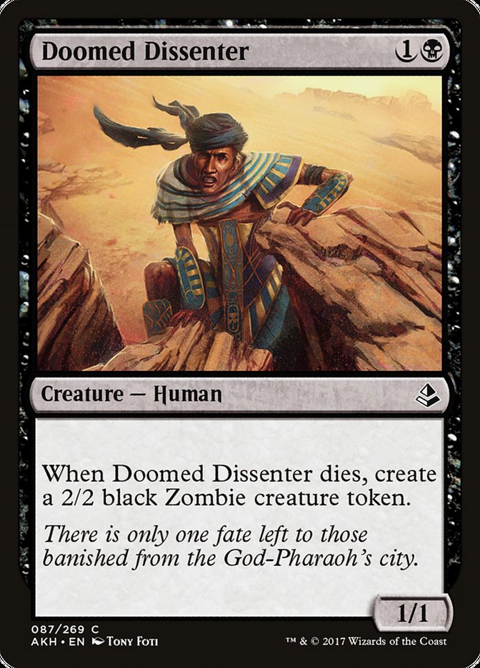 Disidente condenado [Amonkhet]