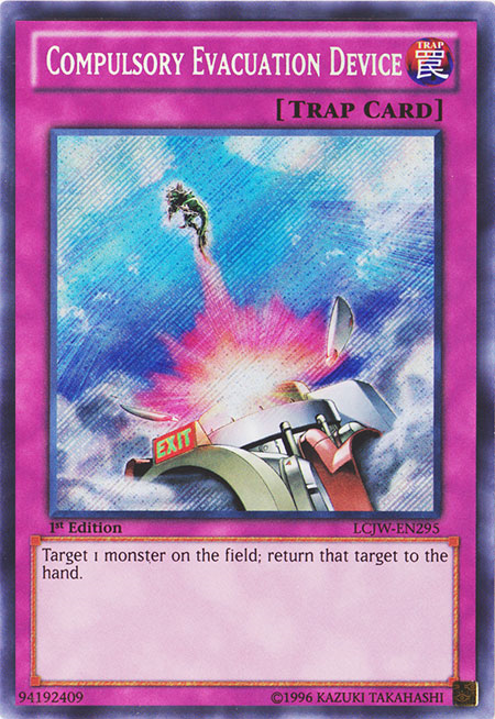 Dispositif d'Évacuation Forcée [LCJW-FR295] Secret Rare