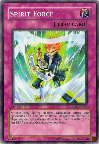 Fuerza Espiritual [CRMS-SP064] Super Rara
