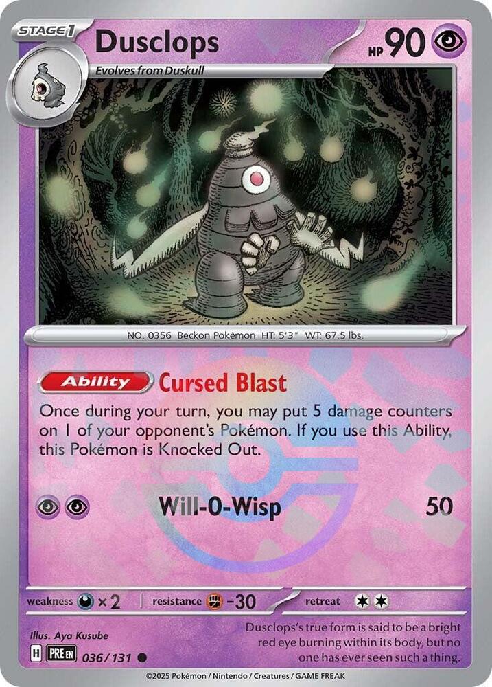 Noctunoir (036/131) (Motif Poké Ball) [Écarlate et Violet : Évolutions Prismatiques]