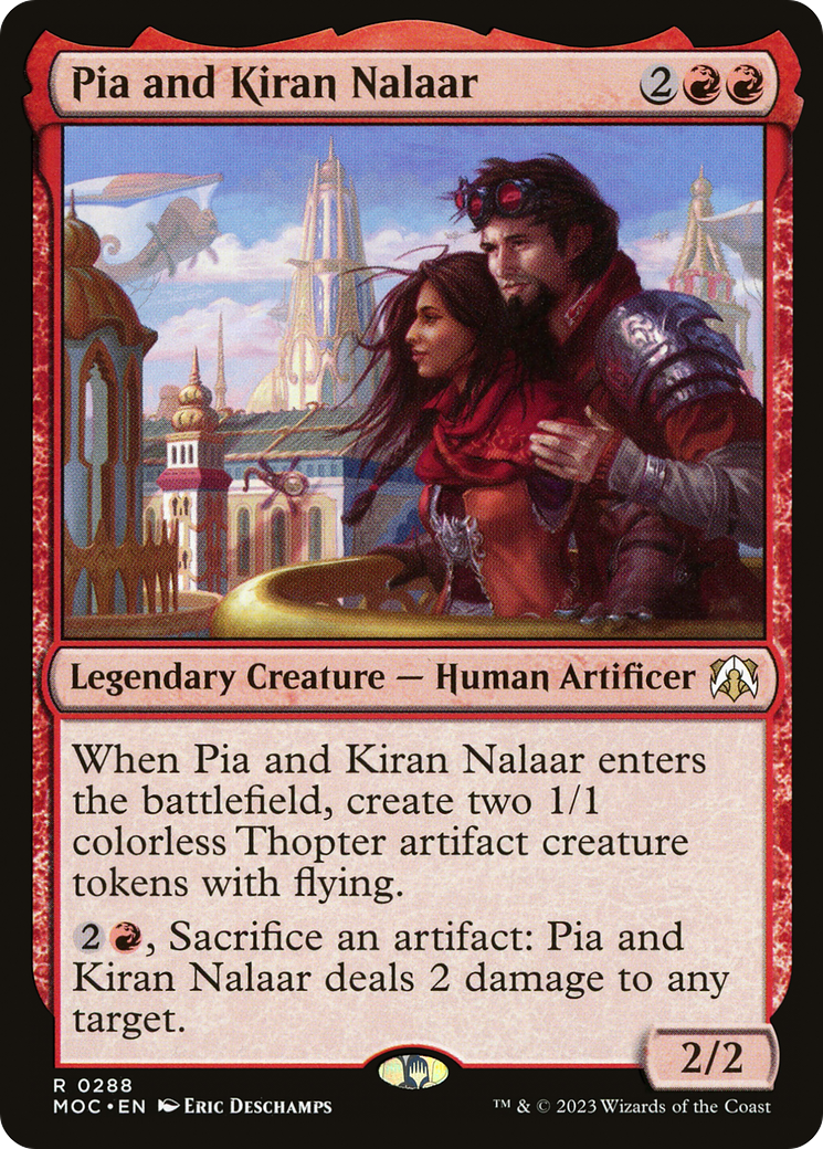 Pia y Kiran Nalaar [Commander de Marcha de las máquinas]