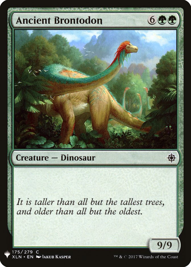 Brontodonte ancien [Mystery Booster]