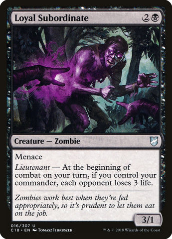 Subordonné loyal [Commander 2018]
