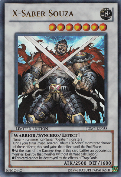 X-Saber Souza [JUMP-EN058] Ultra Rara