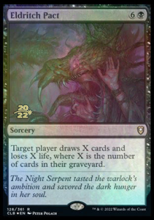 Pacto eldritch [Commander Legends: Batalla por Puerta de Baldur Promos de Prelanzamiento]