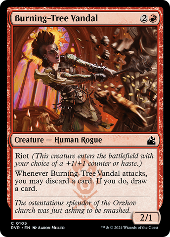 Vándalo de Mirada Ardiente [Ravnica Remastered]
