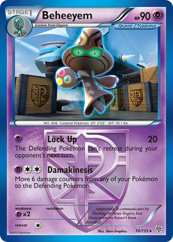 Beheeyem (70/135) [Negro y Blanco: Tormenta Plasma]