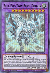 Dragon Jumeau-Explosion aux Yeux Bleus (Vert) [LDS2-EN019] Ultra Rare