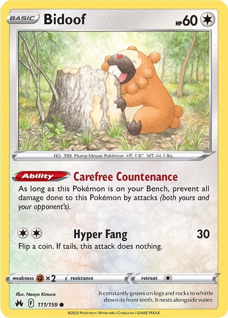 Bidoof (111/159) [Espada y Escudo: Cenit Supremos]