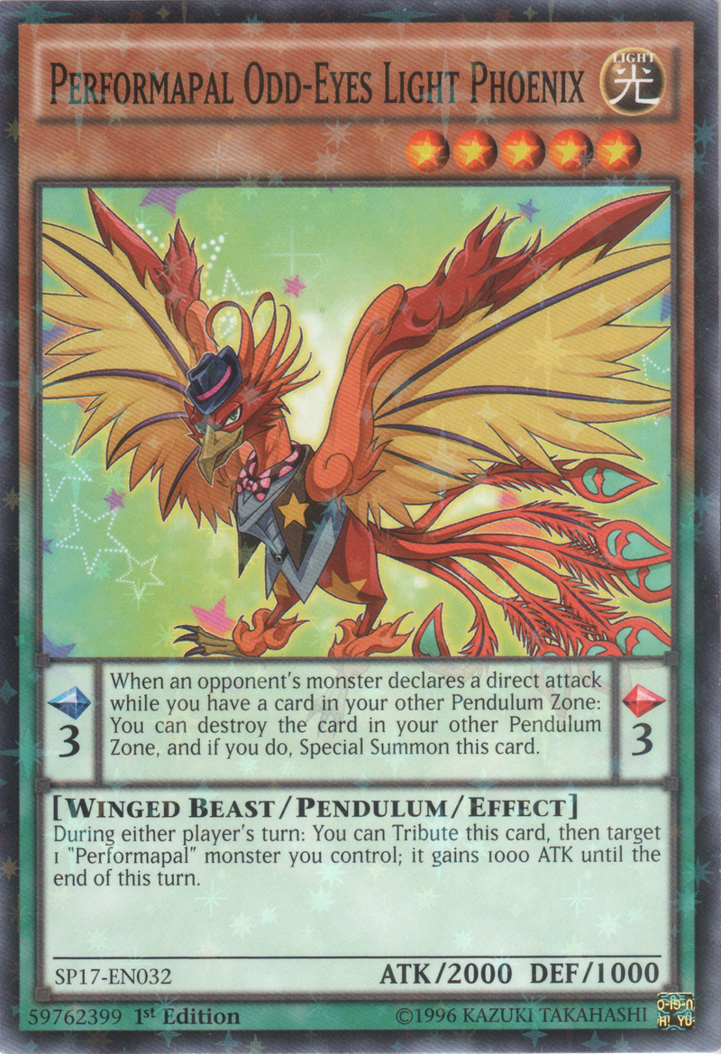 Magicien Traversal Lumière Phénix aux Yeux Impairs [SP17-FR032] Starfoil Rare